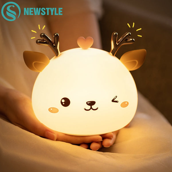 Adorable Deer Nursery Night Light