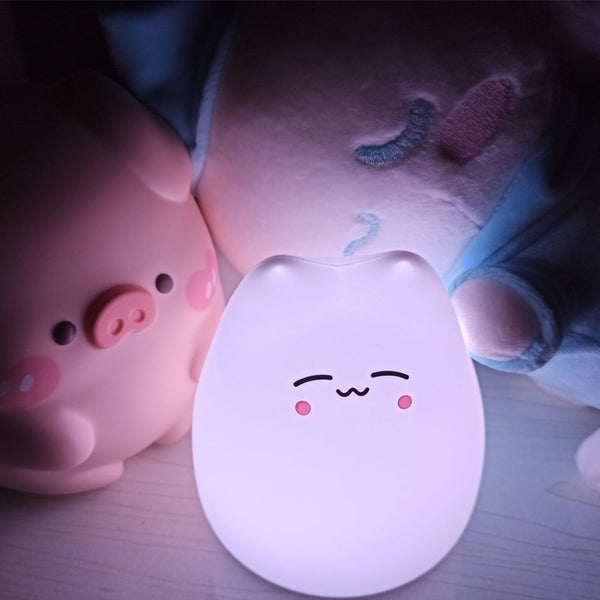 Mini Kawaii Cat Baby Night Lamp